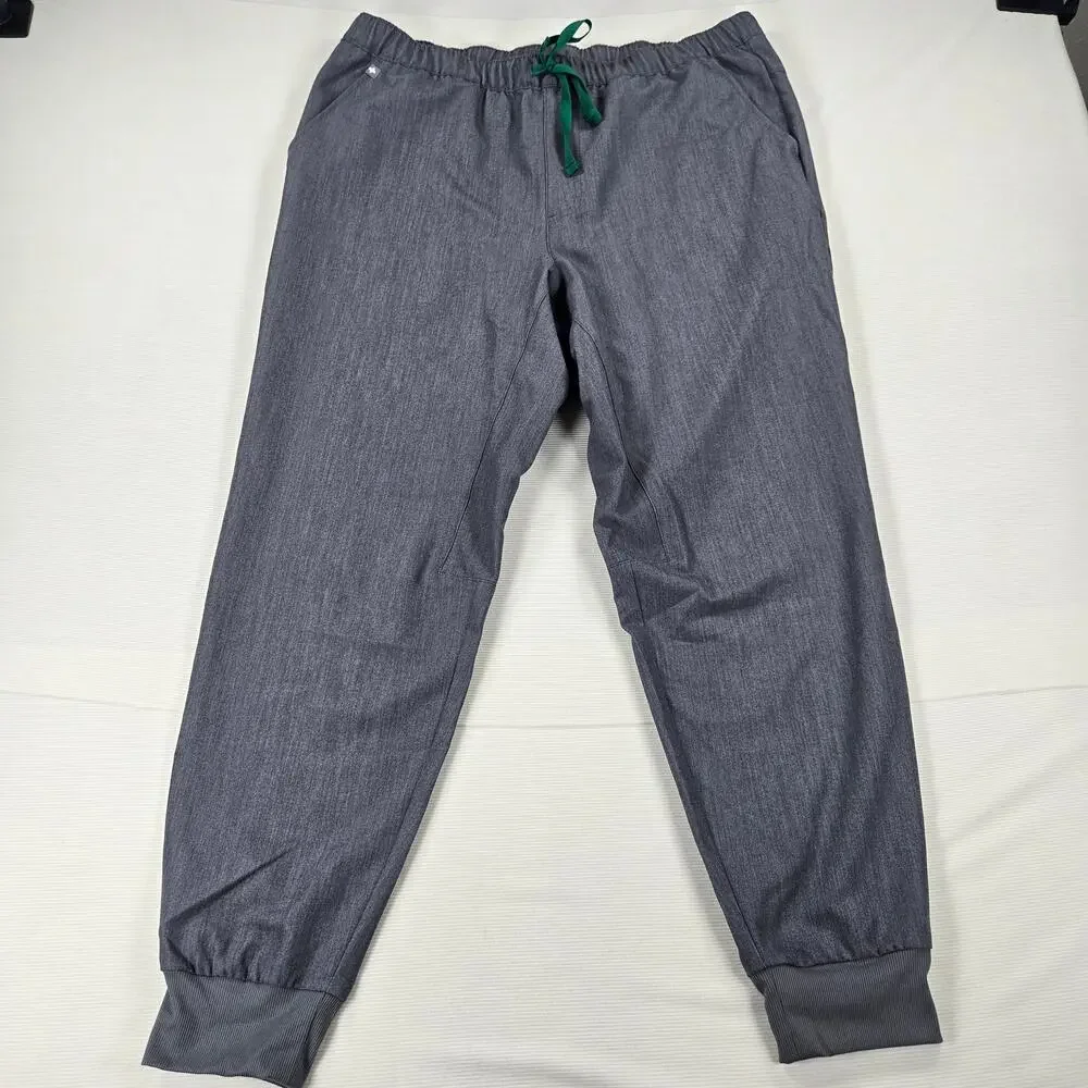 Figs Medical Healthcare Tansen Jogger‎ Scrub Graphite Grey Pants Men's Size XL